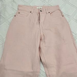 H&M pink jeans